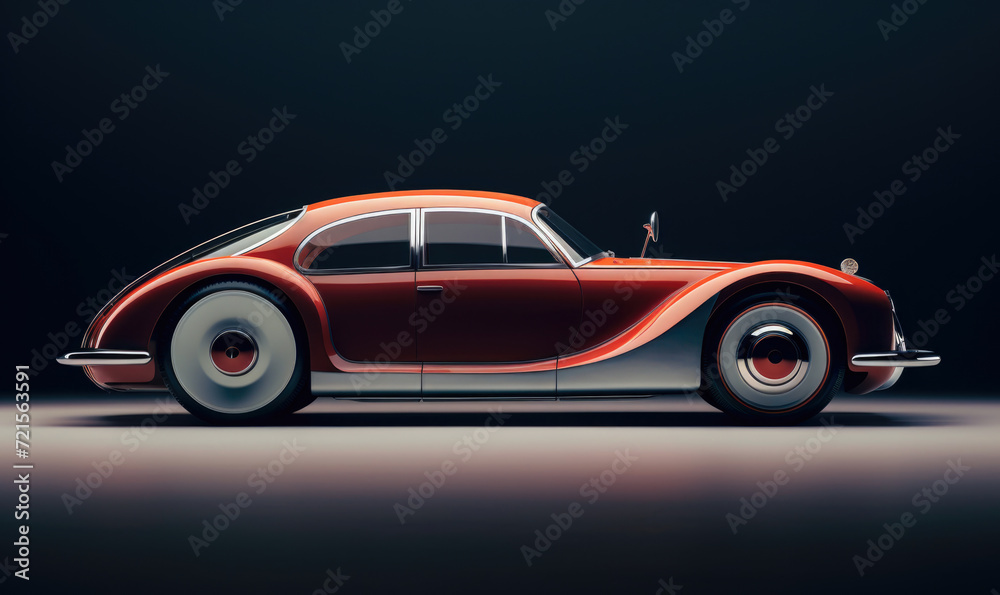 Obraz premium CLASSIC FUTURISTIC CARS