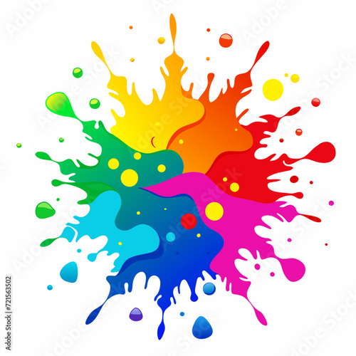 abstract colorful background	
