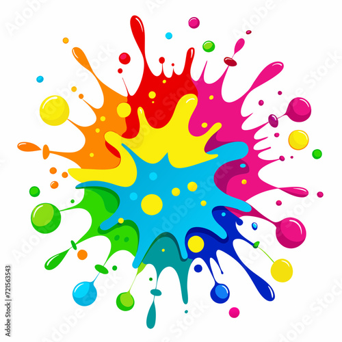abstract colorful background	
