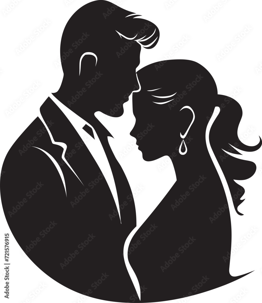 The Language of Love in Couple Vector IllustrationUnconventional Styles in Couple Vector Illustrati