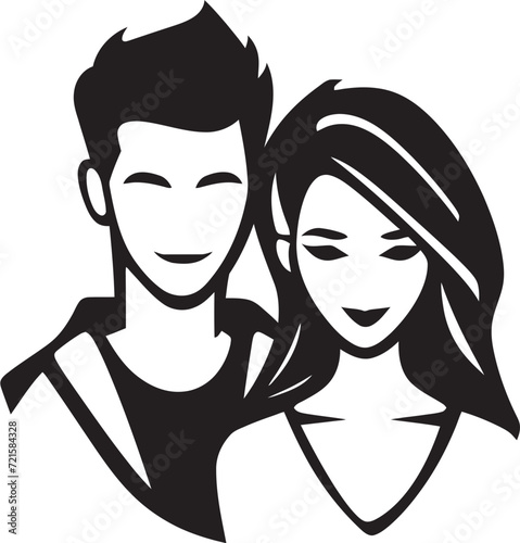 Dynamic Embrace Crafting Couple NarrativesExpressive Moments Vibrant Couple Vector Insights