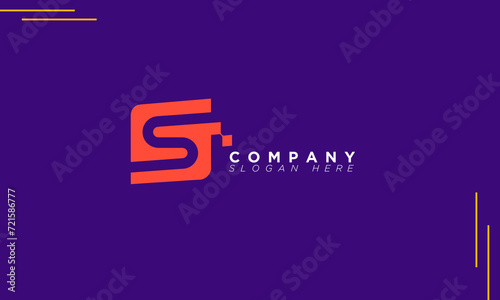 S Alphabet letters Initials Monogram logo