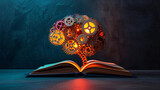 Iskry Mądrości: Inspiracja w Kołach Mózgu, Generowane przez Sztuczną Inteligencję