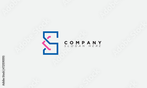 KS creative and coloful logo for banding and company icon