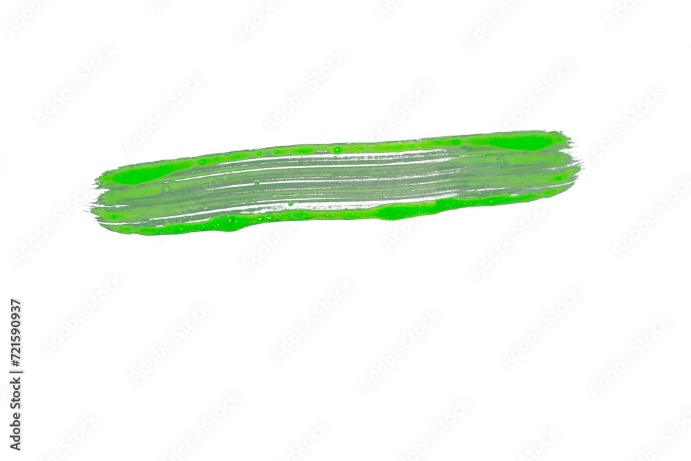 grüner freigestellter farbige Pinselstriche auf transparentem Hintergrund, .Borstenpinselstrich als Farbstreifen Markierung grüner freigestellter farbige Pinselstriche auf transparentem Hintergrund, .Borstenpinselstrich als Farbstreifen Markierung