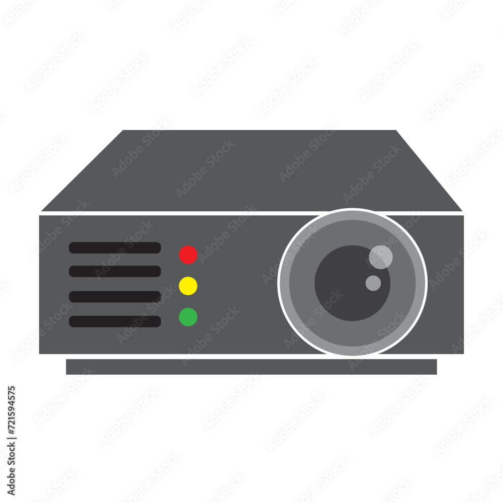 Fototapeta premium film projector icon vector illustrator design
