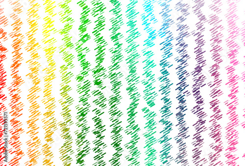 Light Multicolor, Rainbow vector pattern with narrow lines.