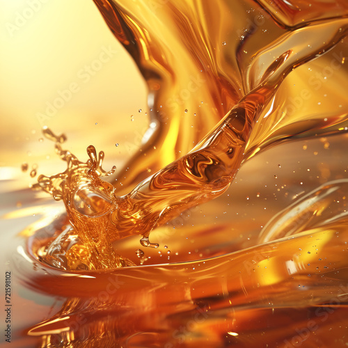 Liquid textures in motion  Freeze the dynamic movement of fluids like pouring honey