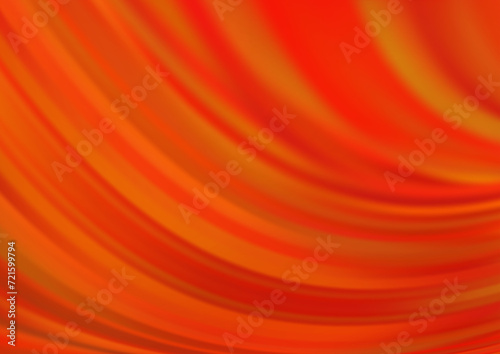 Light Orange vector template with bubble shapes. Colorful abstract illustration with gradient lines. Marble design for your web site.