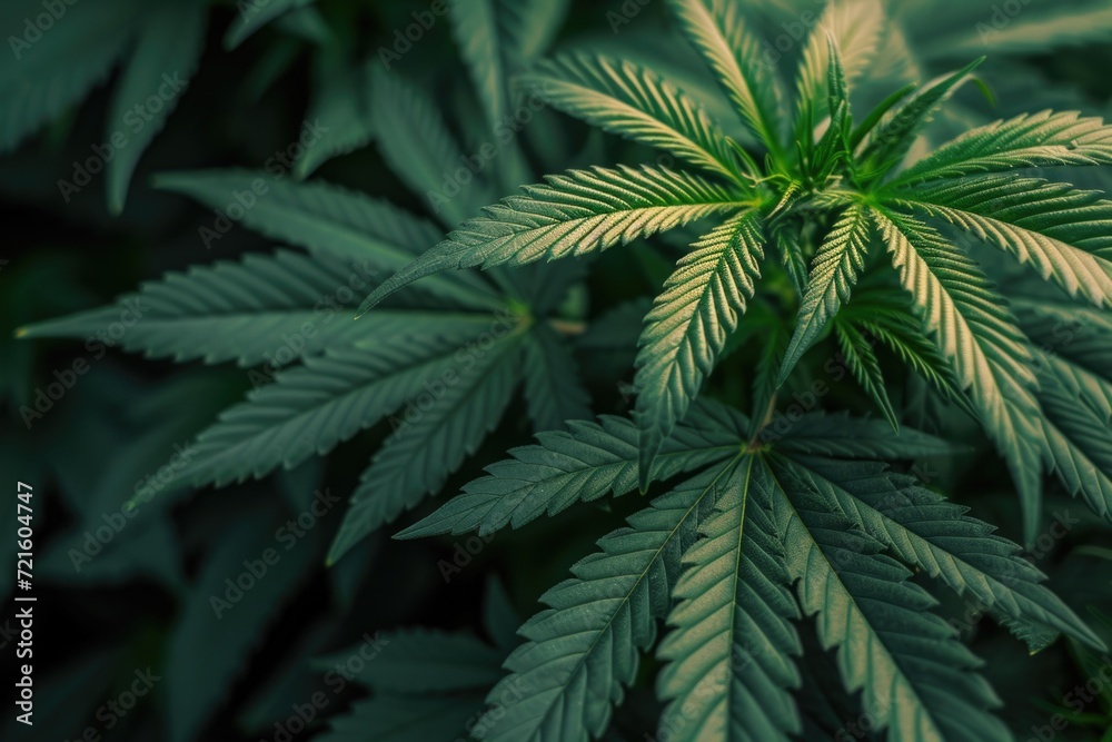 A close up view of a plant with vibrant green leaves. This image can be used to depict nature, gardening, or environmental concepts A close up view of a plant with vibrant green leaves. This image can be used to depict nature, gardening, or environmental concepts