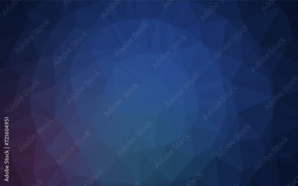 Dark BLUE vector polygon abstract background. Modern geometrical abstract illustration with gradient. Polygonal design for your web site. Dark BLUE vector polygon abstract background. Modern geometrical abstract illustration with gradient. Polygonal design for your web site.