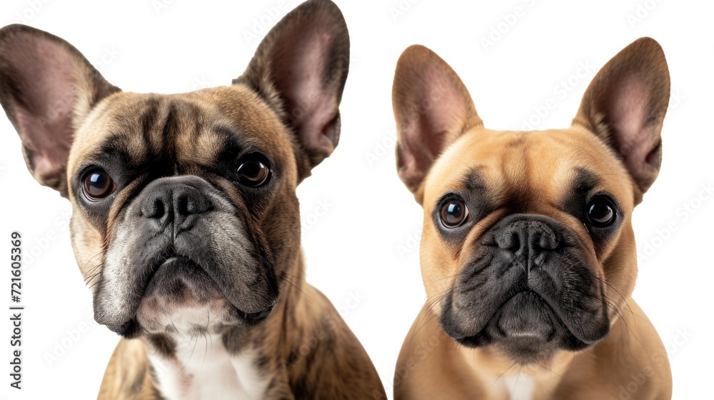 Two dogs standing side by side. Perfect for pet lovers or animal-themed designs