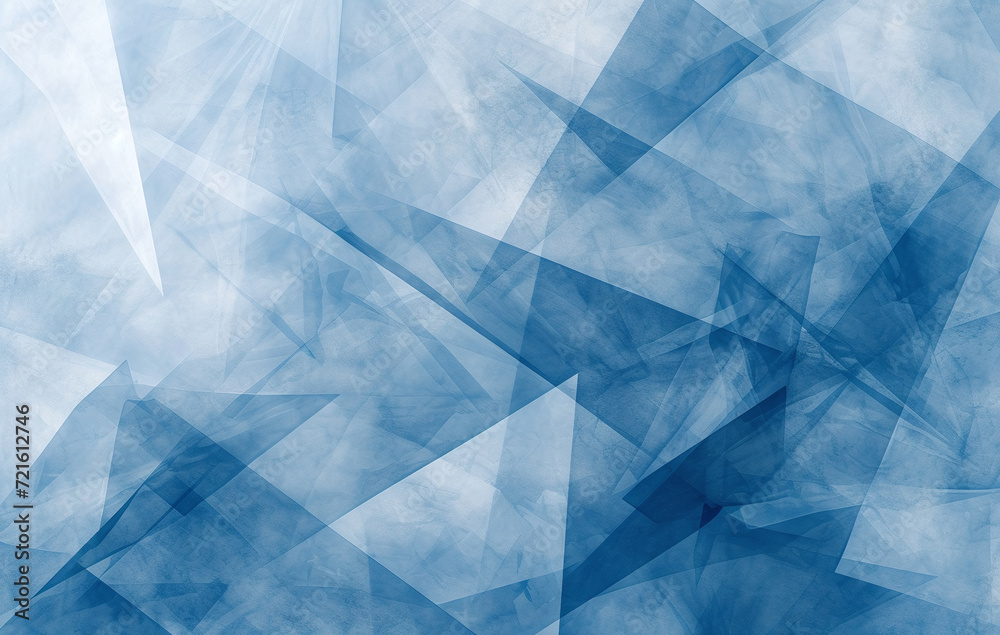 custom made wallpaper toronto digitalAbstract Geometric Blue and White Pattern
