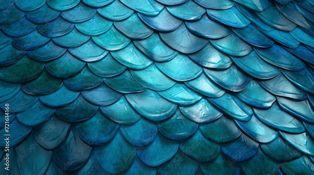 Aquamarine fish, lizard or snake scale textured background. Concepts of fantasy textures Aquamarine fish, lizard or snake scale textured background. Concepts of fantasy textures