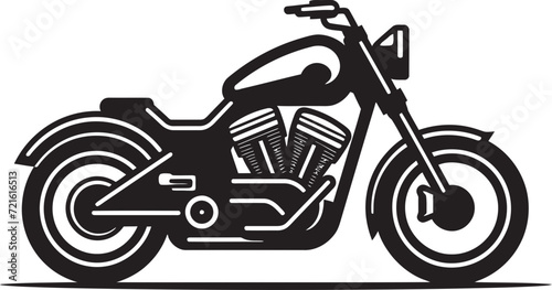 Customized Roadster SilhouetteDynamic Rider Vector