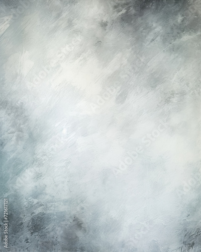 Blend of soft pastel grey and white tones, an abstract textured background with weathered surface, distressed pattern on canvas