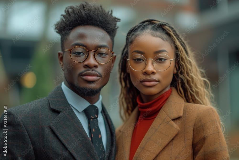 Portrait of a beautiful couple Portrait of a beautiful couple