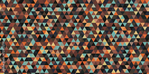 Geometric abstract background with triangles 
