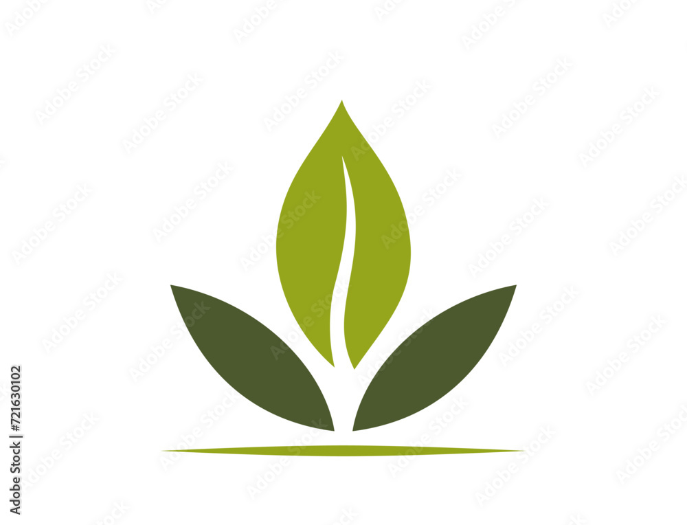 Plant sprout icon. organic, eco, spring and nature symbol. vector image in flat design Plant sprout icon. organic, eco, spring and nature symbol. vector image in flat design