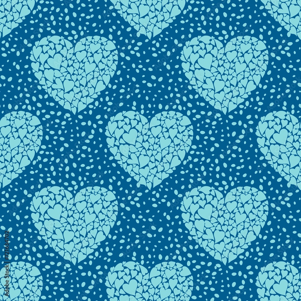 Valentines hearts seamless love pattern for wrapping paper and fabrics and linens and kids accessories Valentines hearts seamless love pattern for wrapping paper and fabrics and linens and kids accessories