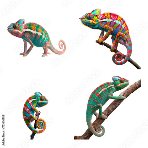 Set of chameleons (2)