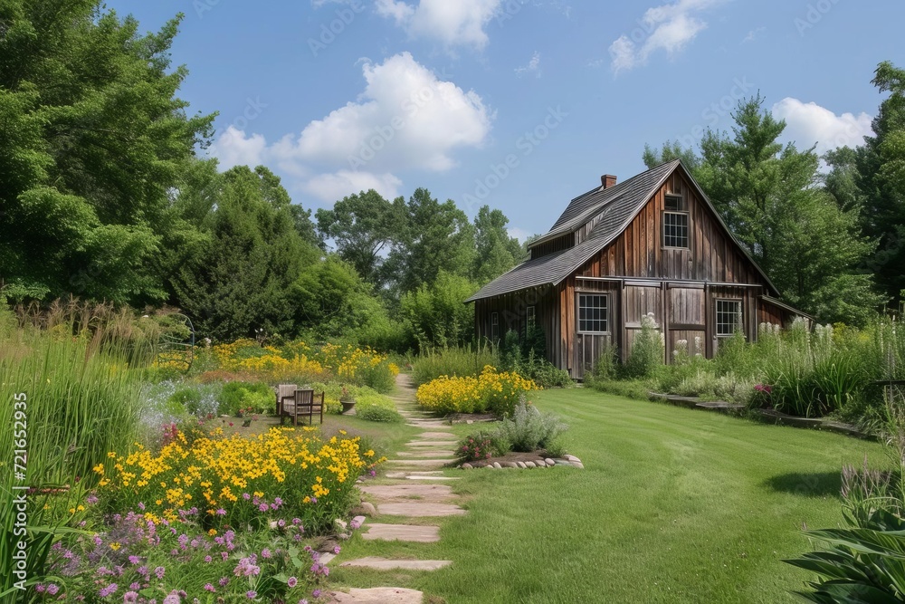 Rustic farmstead retreat with barnyard animals and organic gardens Rustic farmstead retreat with barnyard animals and organic gardens