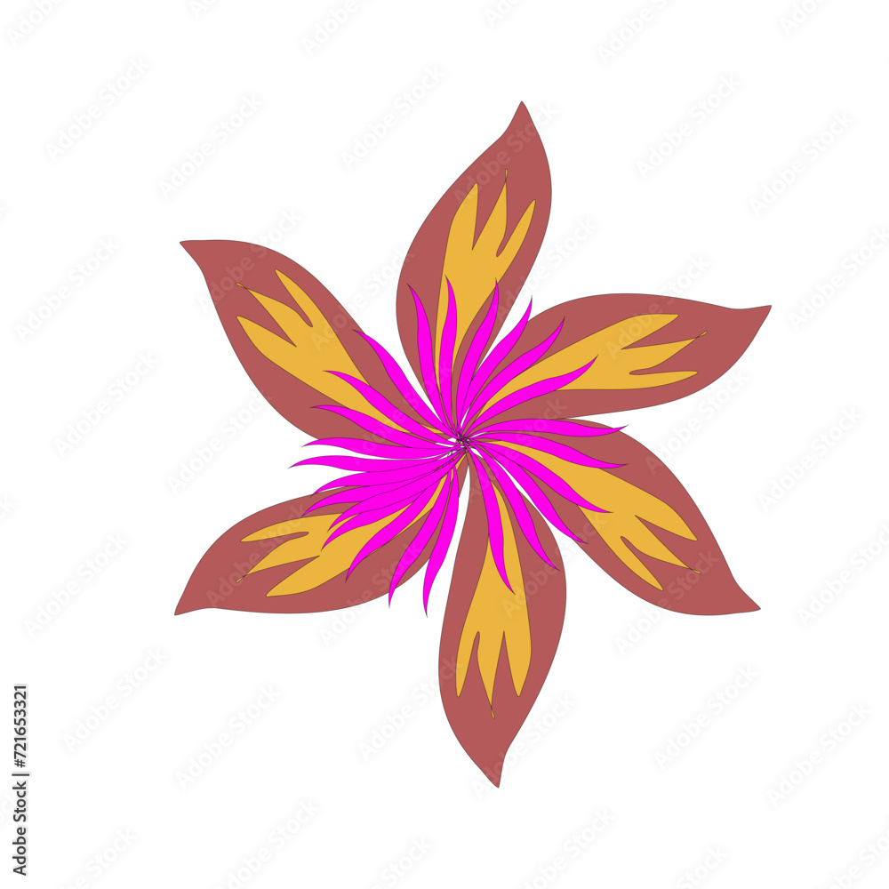 Obraz premium abstract floral design