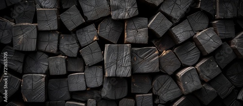 Stunning Black Wood: A Ravishing Display of Blackness and the Beauty of Wood in One Captivating Image