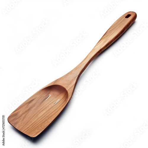 Kitchen spatula, isolated, white background