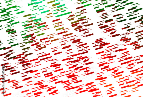 Light Green, Red vector pattern with narrow lines.