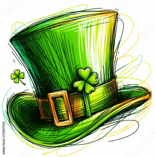 st patrick day hat