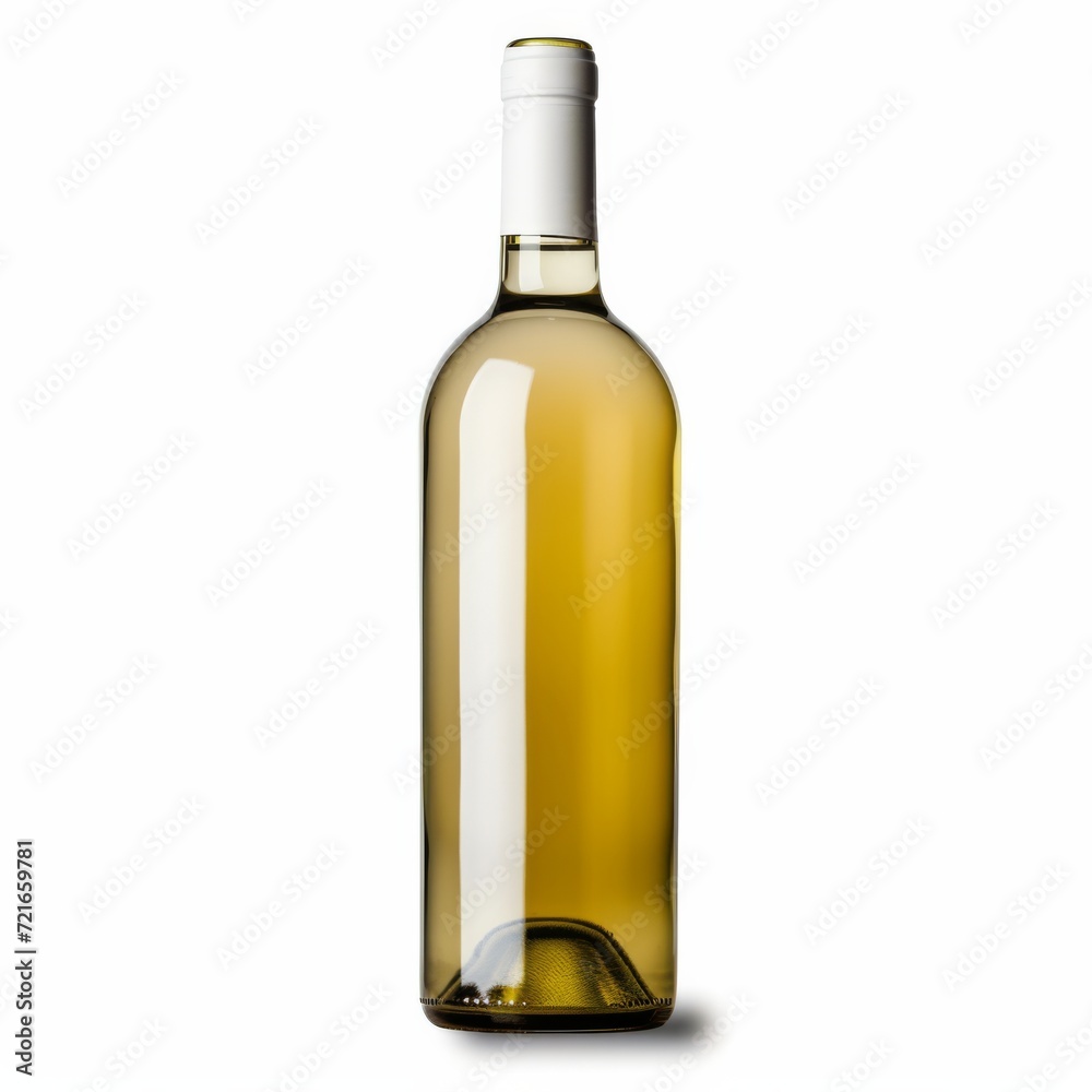 Studio Photography of a Blank Empty Wine Bottle on a White Background for Cutout Designs, Wine Marketing Photo Studio Photography of a Blank Empty Wine Bottle on a White Background for Cutout Designs, Wine Marketing Photo