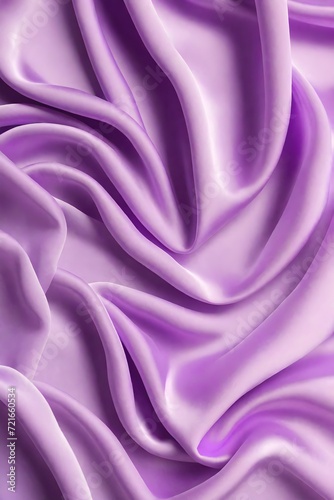 Lavender abstract silk fabric texture for background. Colorful matte background with space for design. Tinted canvas fabric. Silk satin fabric.
