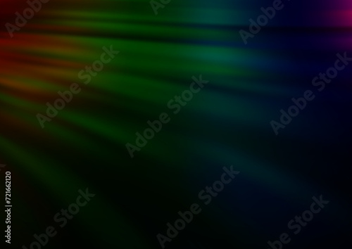 Dark Multicolor  Rainbow vector template with bent lines. Shining crooked illustration in marble style. Marble style for your business design.