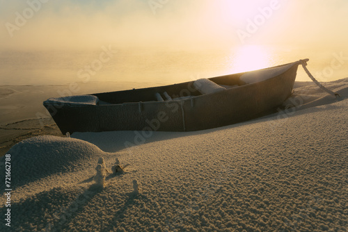 boat on the beach