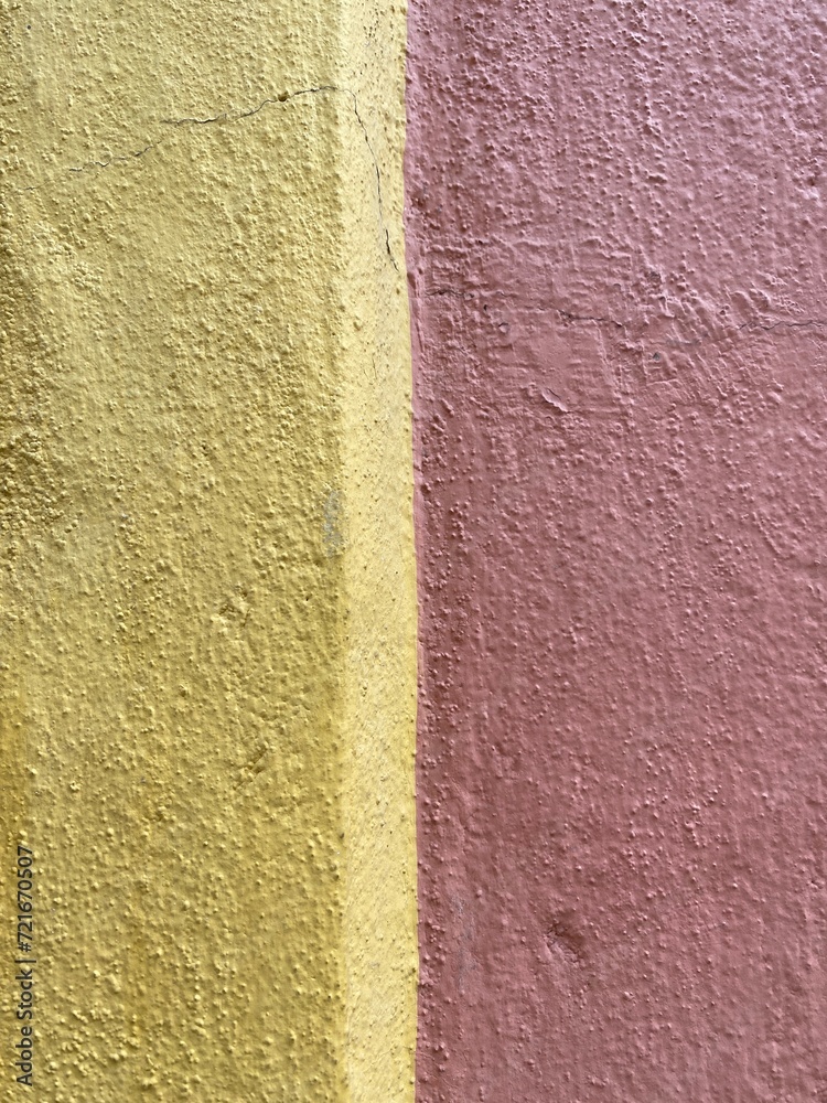 Fototapeta premium Painted walls in Oaxaca, Mexico