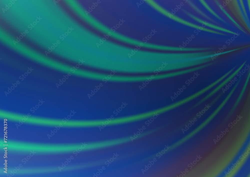 Obraz premium Light BLUE vector blurred bright template. Colorful illustration in blurry style with gradient. The blurred design can be used for your web site.