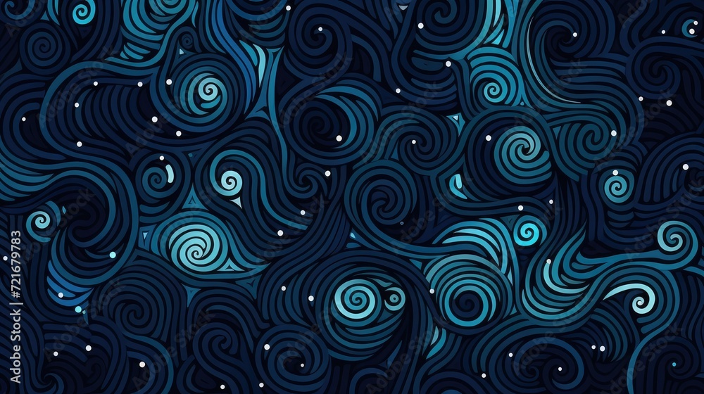 mystic swirls abstract art. abstract background