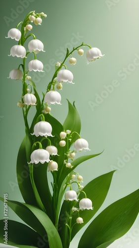 Lily of valley 3d