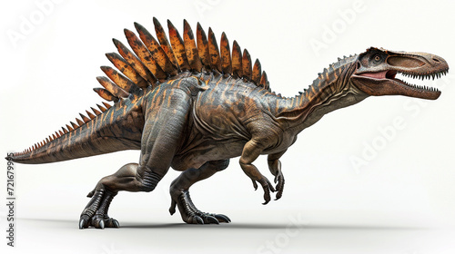 スピノサウルスのイメージ - image of Spinosaurus - No4-1 Generative AI © Orange Eyes
