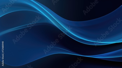 serene blue curves background. abstract background