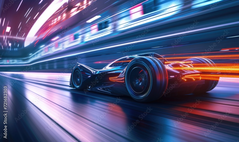Fototapeta premium background for racing event presentations