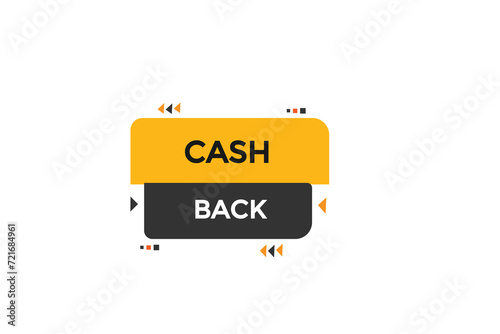 new website, click button learn cash back level, sign, speech, bubble  banner
