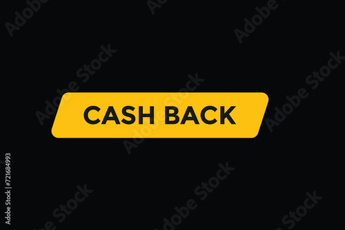 new website, click button learn cash back level, sign, speech, bubble  banner
