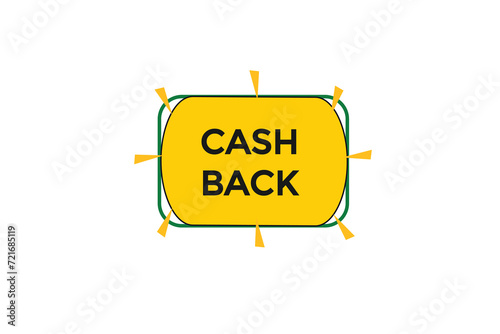 new website, click button learn cash back level, sign, speech, bubble  banner
