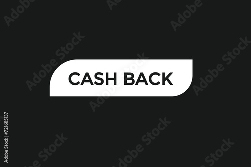 new website, click button learn cash back level, sign, speech, bubble  banner
