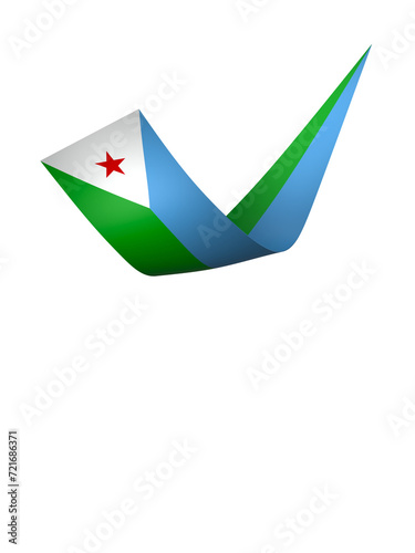 Free Download Djibouti flag element design national independence day banner ribbon png
 - GFXLoad