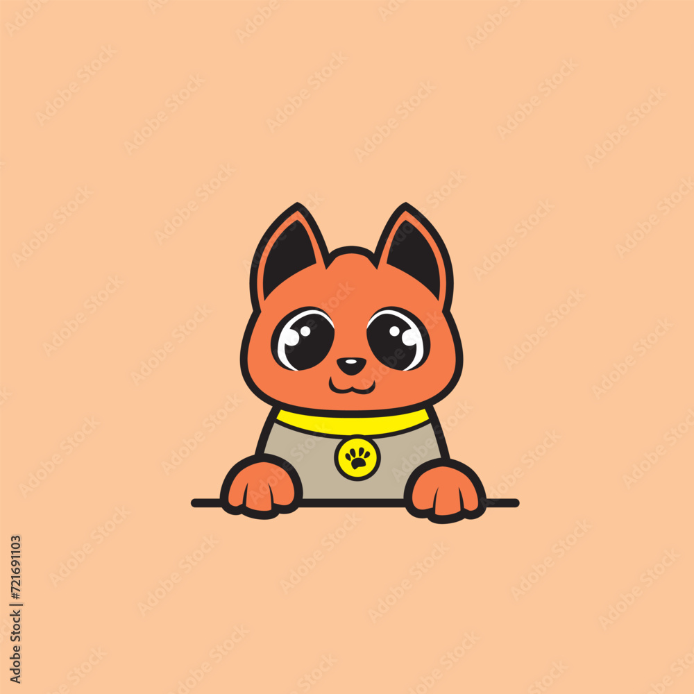 cute dog seamless design vector cute dog seamless design vector