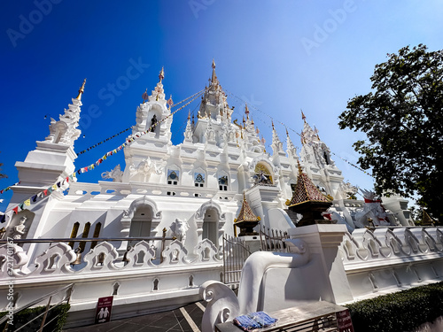 wat phra that si mueang pong temple in Chiang Mai, Thailand photo