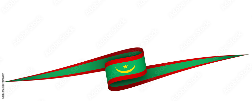 Mauritania flag element design national independence day banner ribbon png
Mauritania flag element design national independence day banner ribbon png